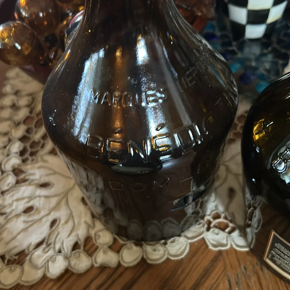 Vintage Glass Liquor & Wine Decanters